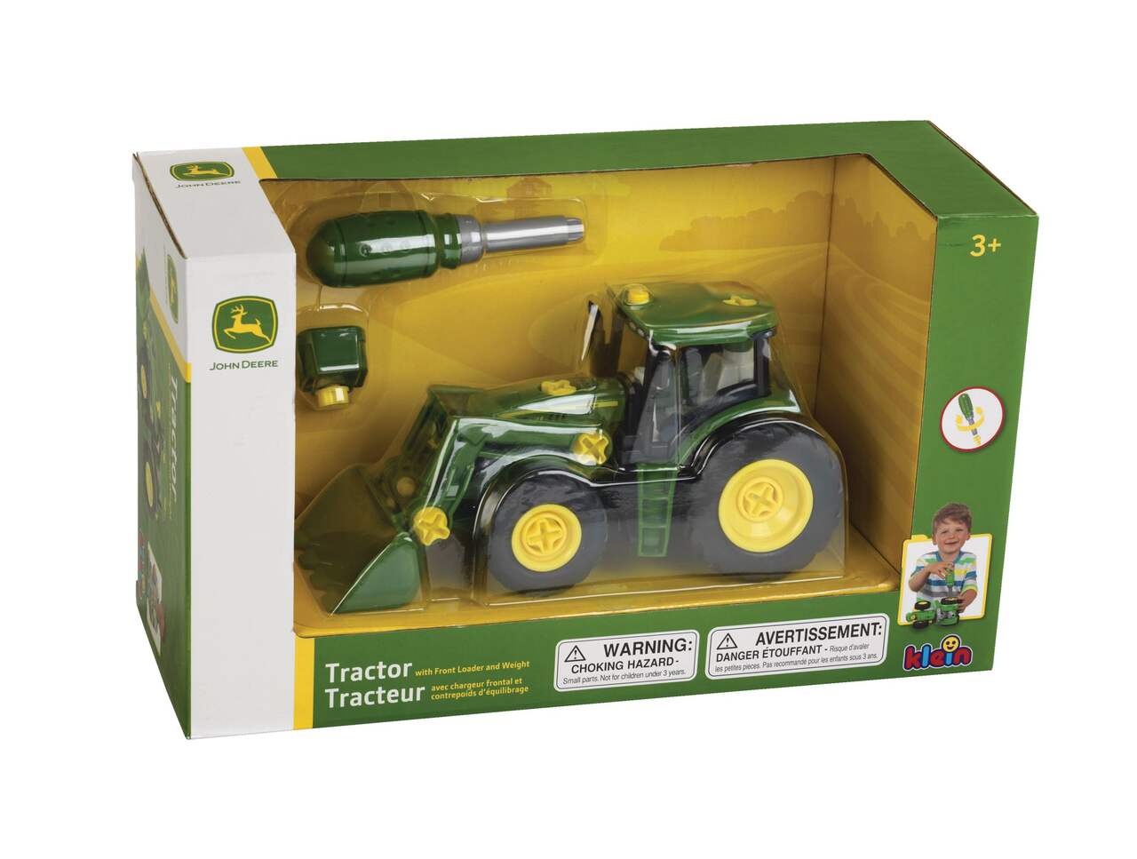John Deere Take Apart Tractor with Front Loader and Weight