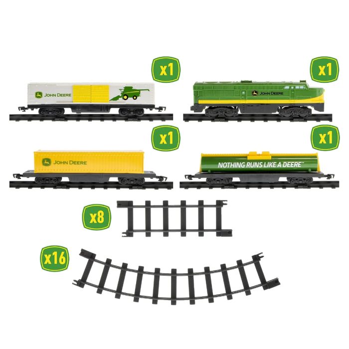 John Deere Mini Diesel Train Set req 2 x AA batteries