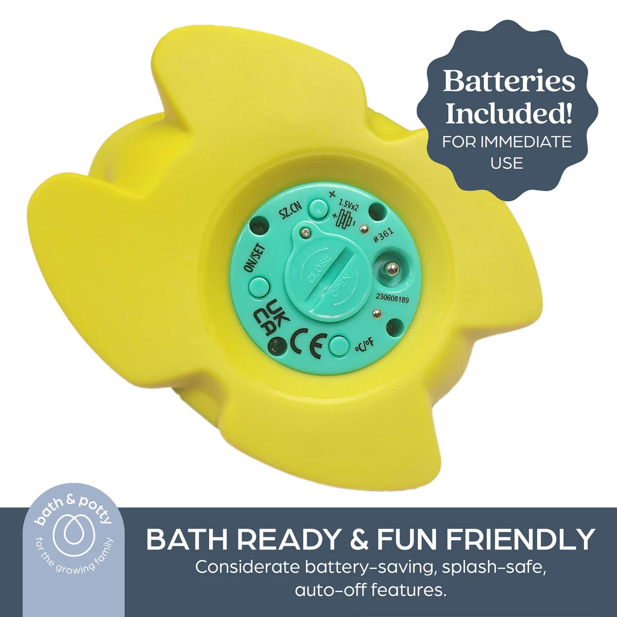 Dream Baby Room &amp; Bath Thermometer Turtle