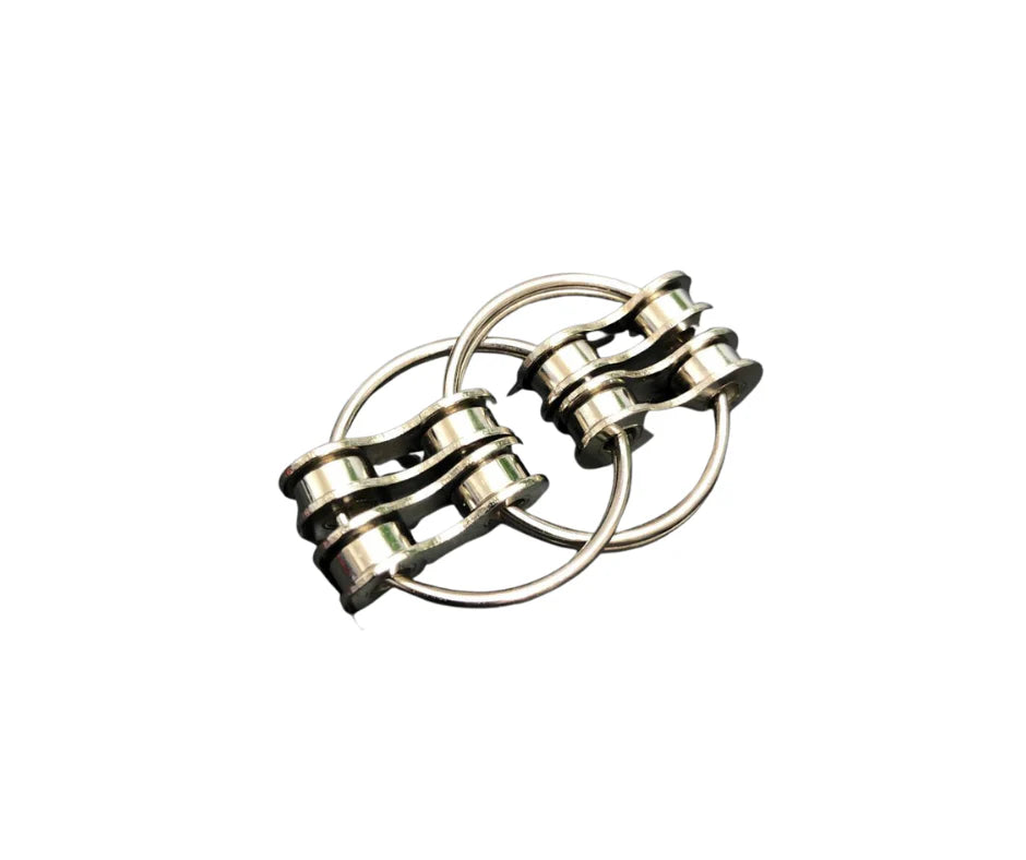 Kaiko Loop Fidget Small Double Link - Silver