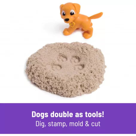 Kinetic Sand Doggie Park Case Diggin Dog Park