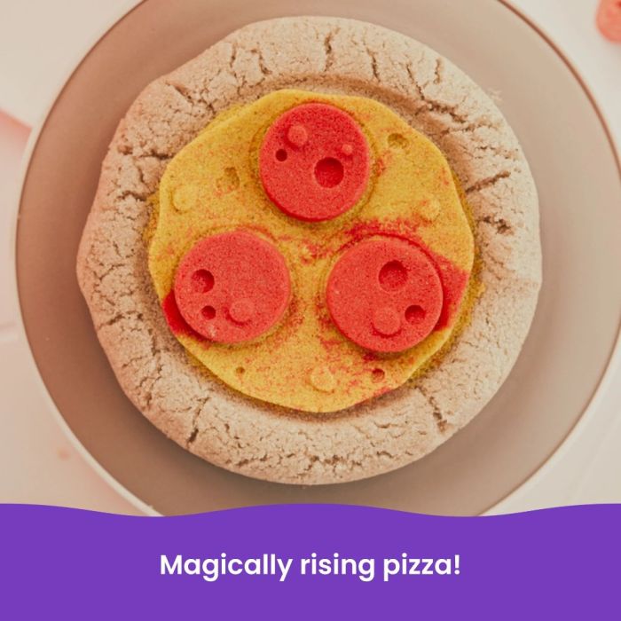 Kinetic Sand Squish Pizza Playset