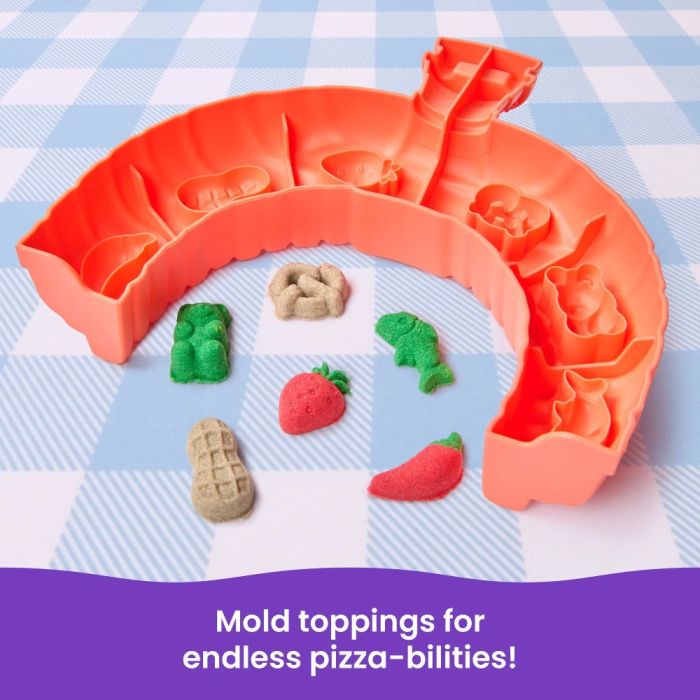 Kinetic Sand Squish Pizza Playset