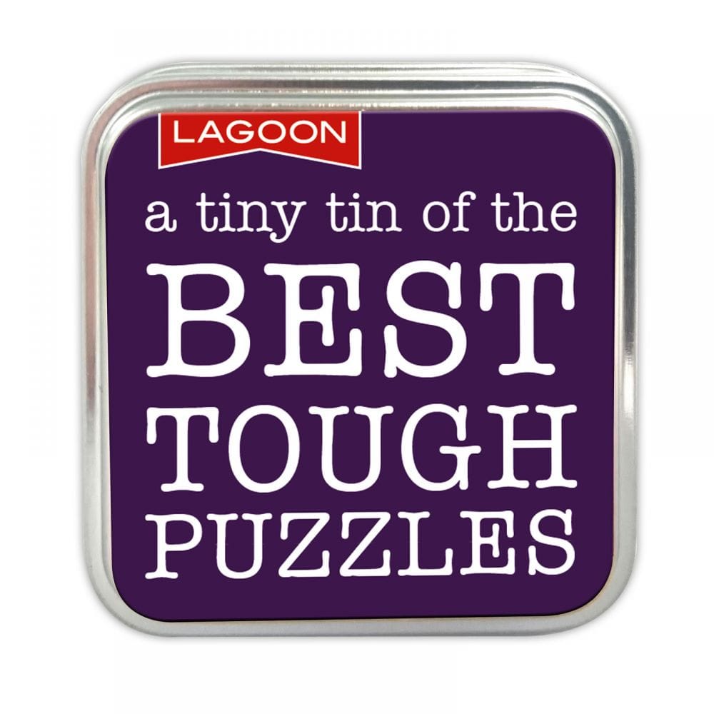 Tabletop Fun In A Tiny Tin - The Best Tough Puzzles