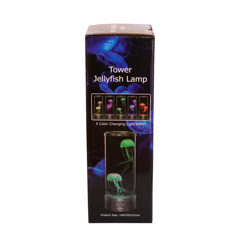 Tower Jellyfish Lamp - Adaptor Included