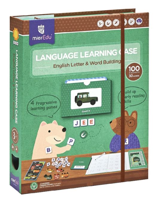 Mier Edu Magnetic Art Case - Language Learning Case