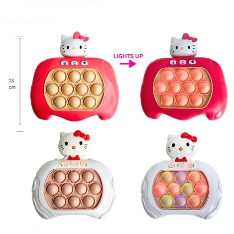 Pop Push Game Assorted Characters Req 3 AAA Batteries