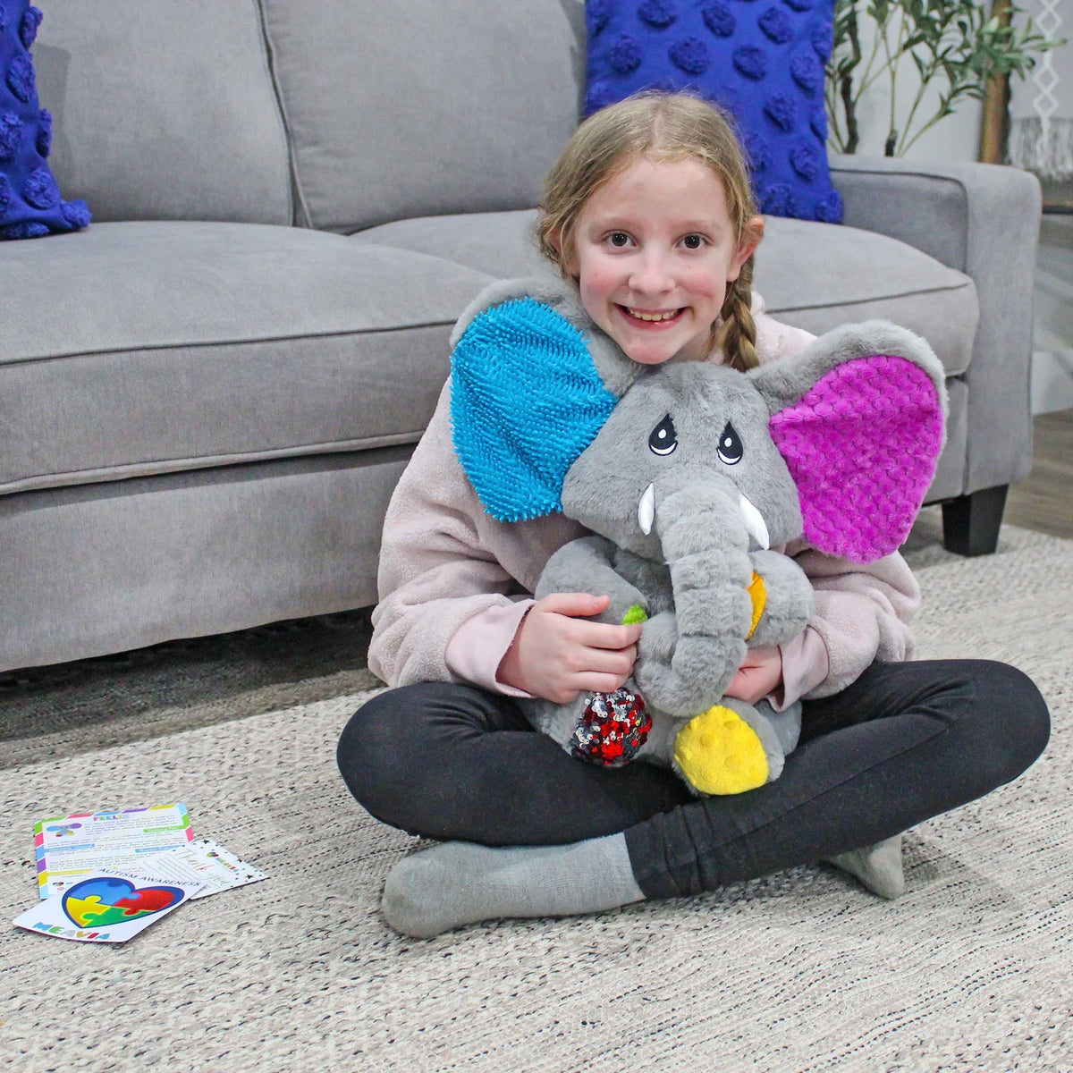 Meavia Feelix Weighted Sensory Elephant - Ellie