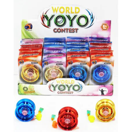 Lightning Storm Metal YoYo asst colours