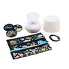 Lil Dreamers Lumi Go Round Rotating LED Projector Night Light Australiana USB or req 3 x AA batteries