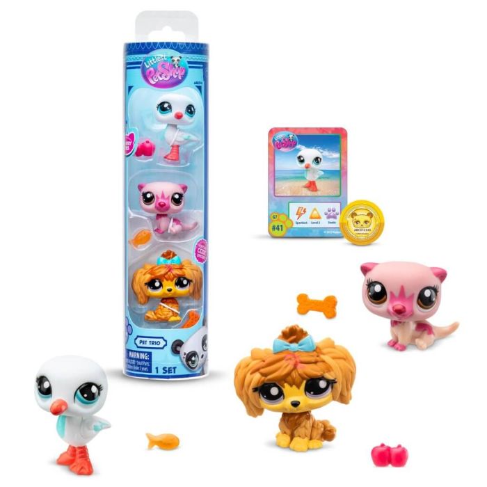 Littlest Pet Shop Trio in Tube 3 Pack Country Vibes Series 2