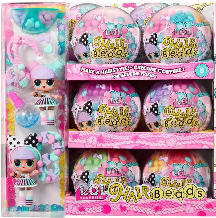 LOL Surprise Hair Beads Tots Assorted