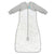 LTD Organic Cotton Sleep Bag 1.0Tog Long Slv White 18-36M