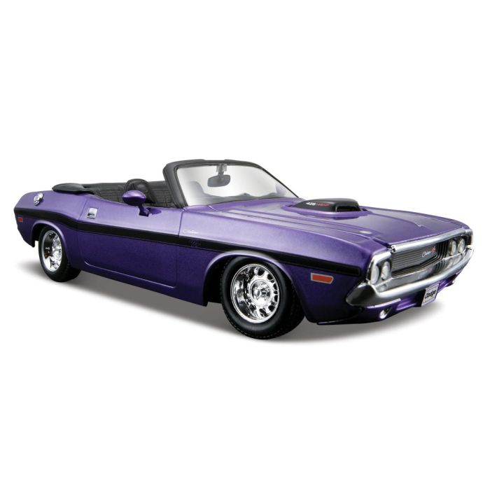 Maisto 1/24 Special Edition 1970 Dodge Challenger R/T Covertible Purple
