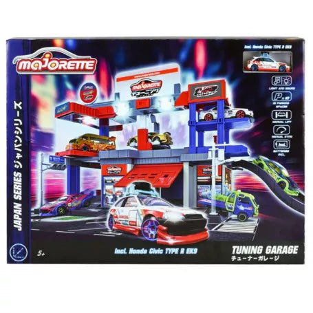 Majorette Japan Series Tuning Garage Lights & Sounds