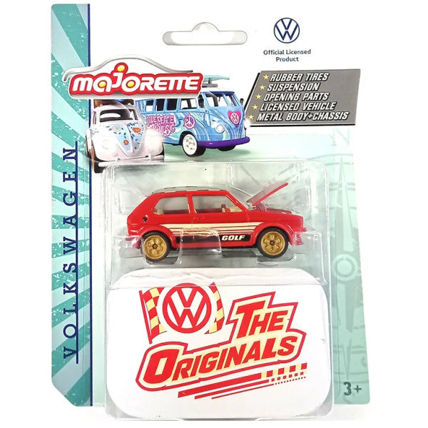 Majorette Volkswagen The Originals Deluxe Cars Assorted