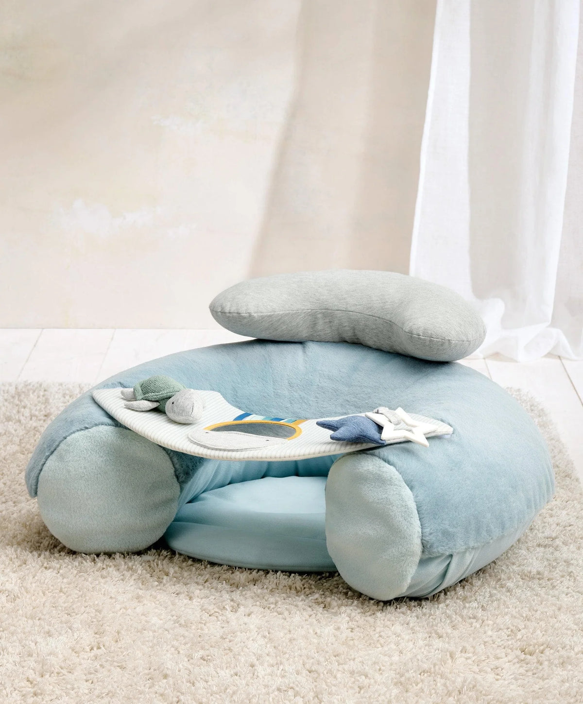 Mamas &amp; Papas Welcome To The World Sit &amp; Play - Blue Sea Life
