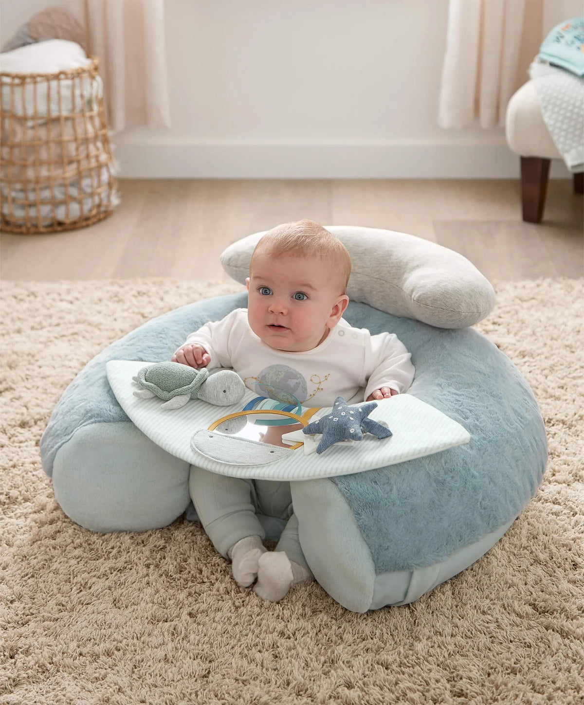 Mamas &amp; Papas Welcome To The World Sit &amp; Play - Blue Sea Life