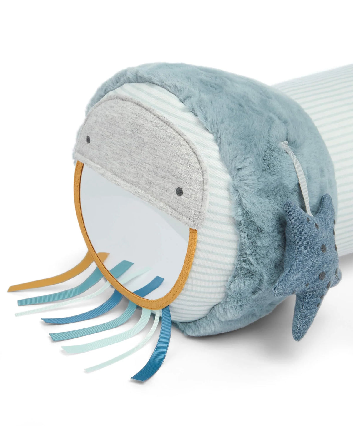 Mamas &amp; Papas Welcome To The World Tummy Time Activity Toy - Blue