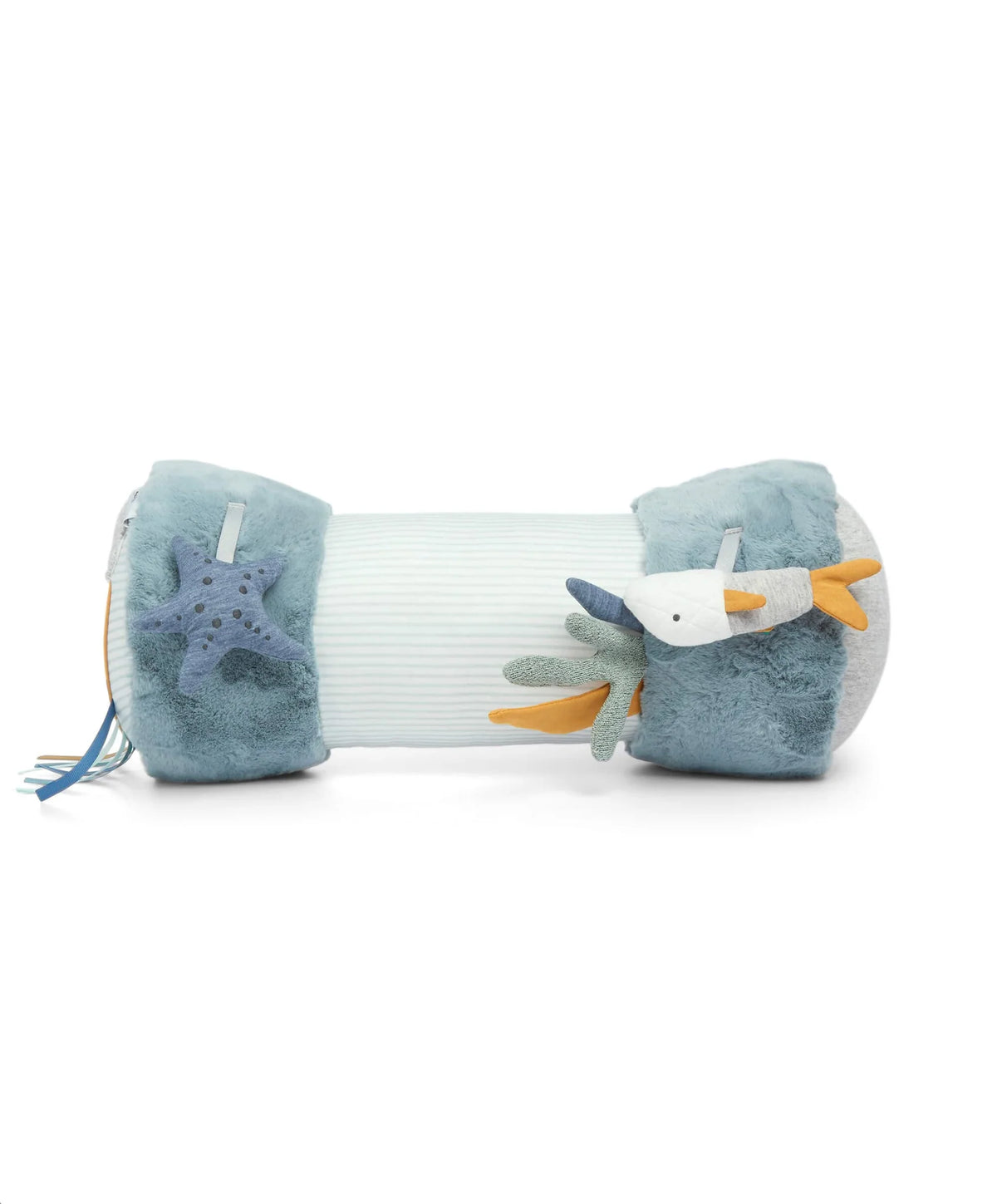 Mamas &amp; Papas Welcome To The World Tummy Time Activity Toy - Blue