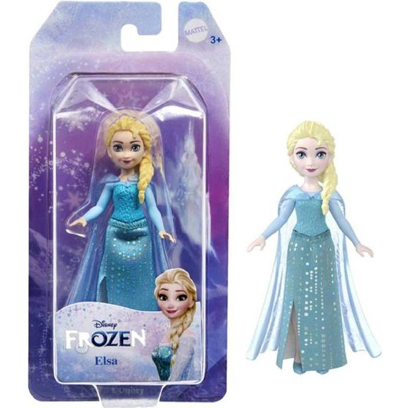 Disney Frozen Small Doll Elsa Blue Dress