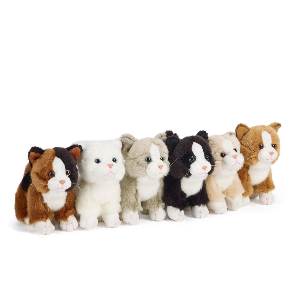 Living Nature Assorted Small Plush Cat