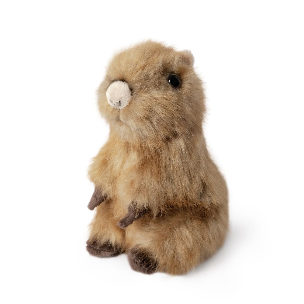 Living Nature Plush Sitting Capybara Pup