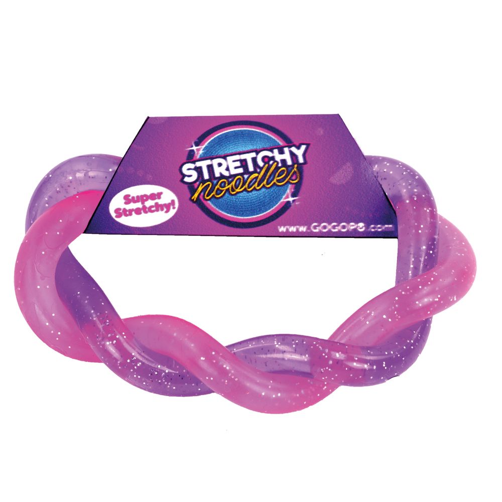 GOGOPO Stretchy Glitter Noodles Asstd Cols