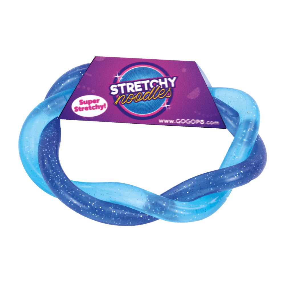 GOGOPO Stretchy Glitter Noodles Asstd Cols