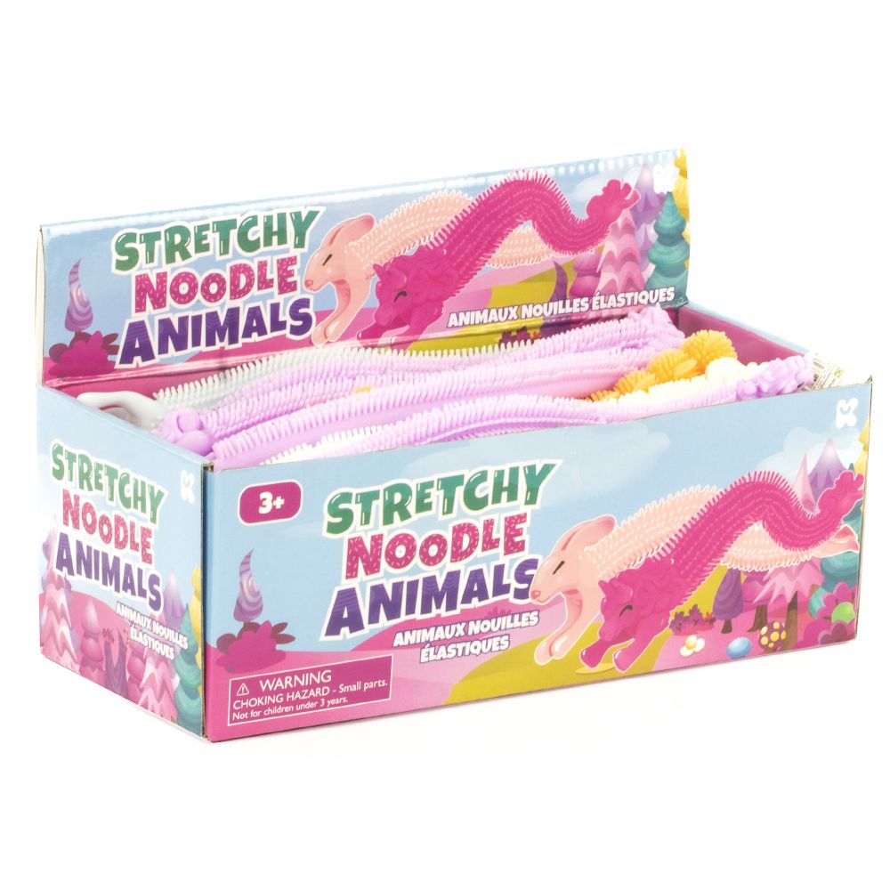 Keycraft Stretchy Noodle Animals Assorted Colours