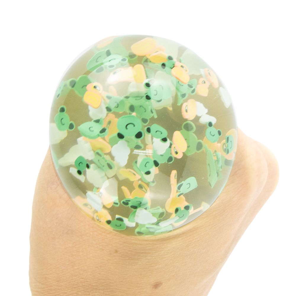 Keycraft Gelbitz Squeezy Ball With Colourful Bits Inside Assorted