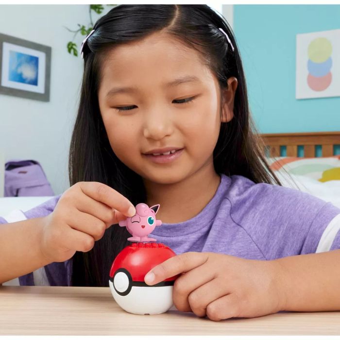 Mega Construx Pokemon Evergreen Poke Ball - Jigglypuff