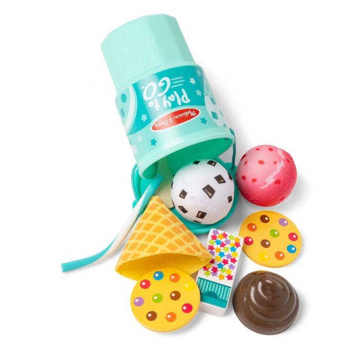 M&amp;D50494 Play To Go Ice Cream Play Set