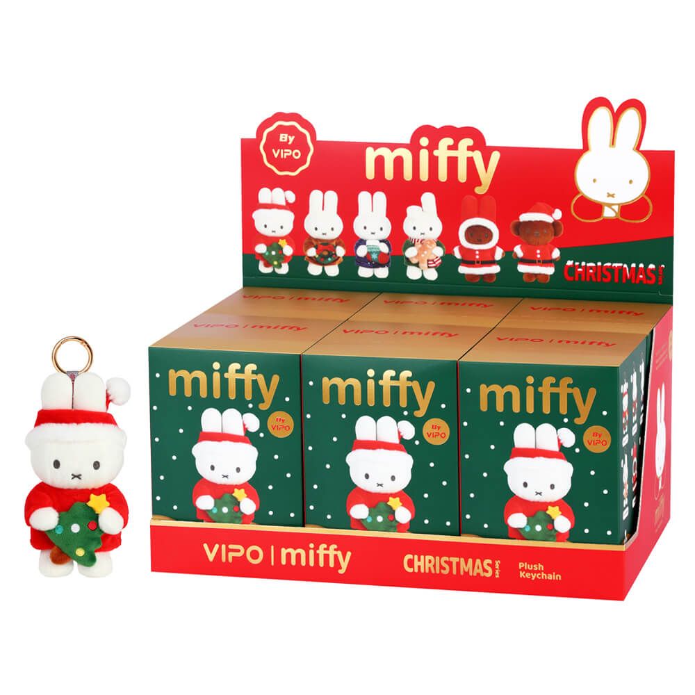 Miffy Christmas Keychain Blind Box Assorted