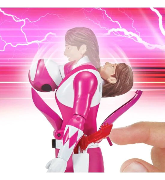 Power Rangers Auto-Morphin Flippin&#39; Action Pink Ranger