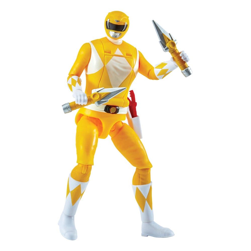 Power Rangers Auto-Morphin Flippin&#39; Action Yellow Ranger
