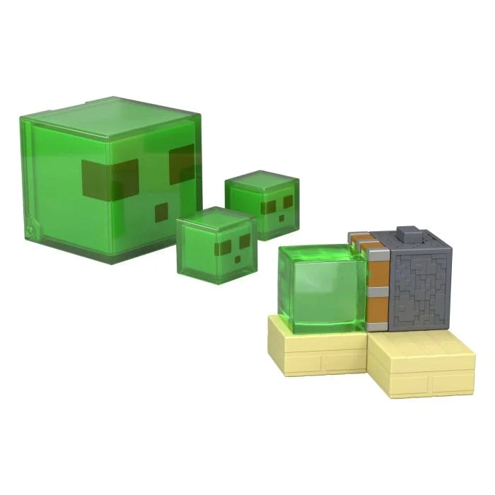 Minecraft Redstone Charged Figure - Sticky Piston Trap