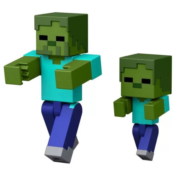 Minecraft Redstone Charged Figure - Zombie Arrow Trap