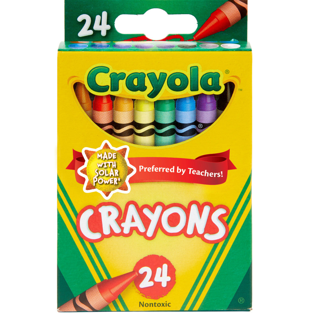 Crayola 24 Crayon Tuck Box