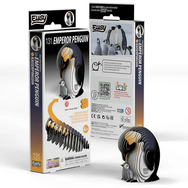Eugy Cardboard Model Kit Emperor Penguin