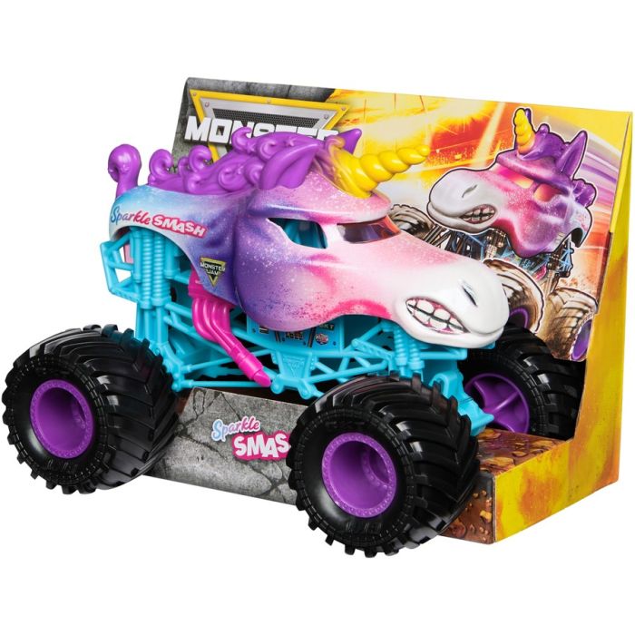 Monster Jam 1/24 Die Cast Vehicle Sparkle Smash