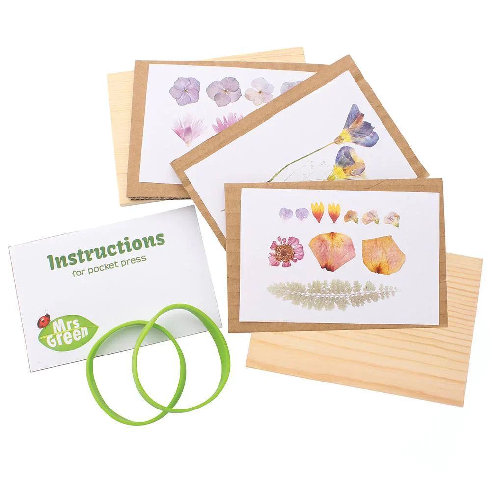 Mrs Green Flower Press Small - Pocket Press
