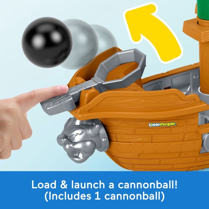 Fisher-Price Little People My Mario Bowser's Airship Playset