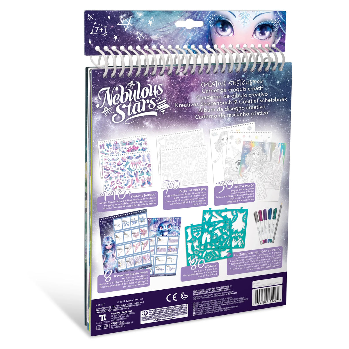 Nebulous Stars Iceana Creative Sketchbook Metallic Effect