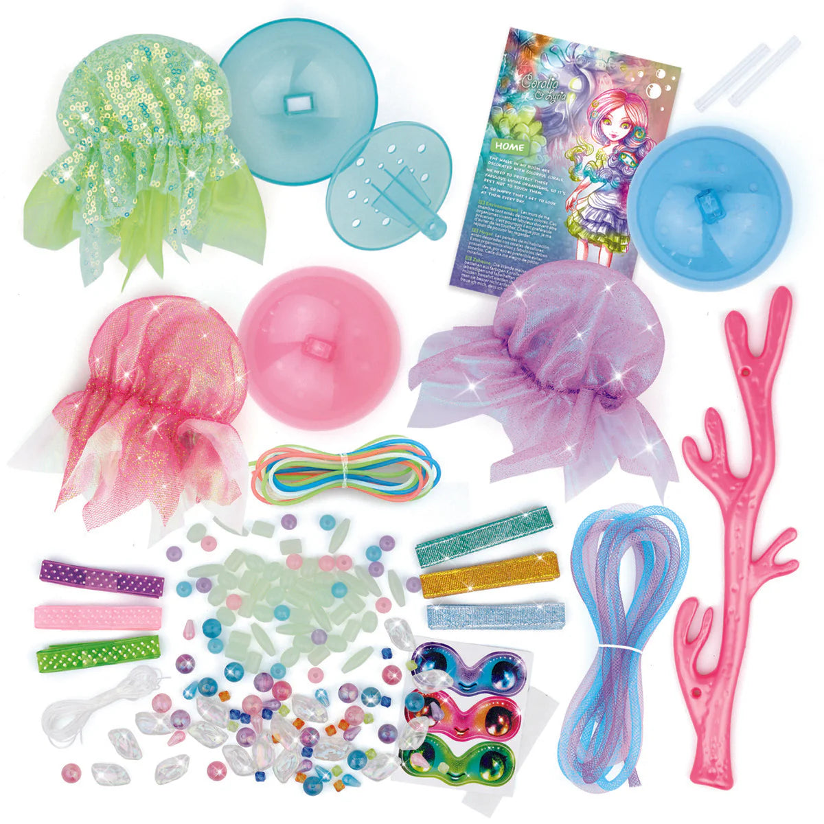 Nebulous Stars Glowing Jellyfish