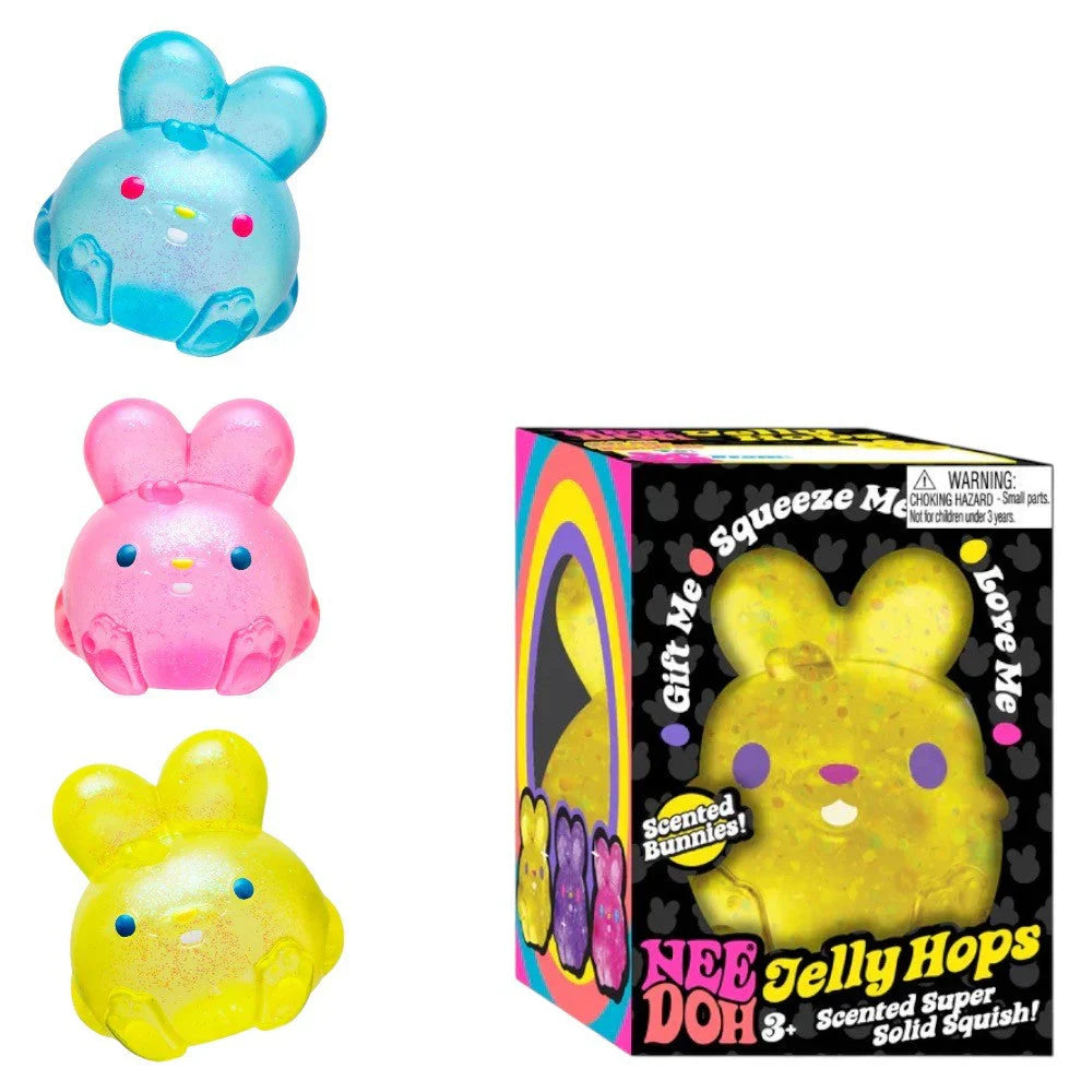 Schylling Nee Doh Jelly Hops Bunny Scented Asstd Cols