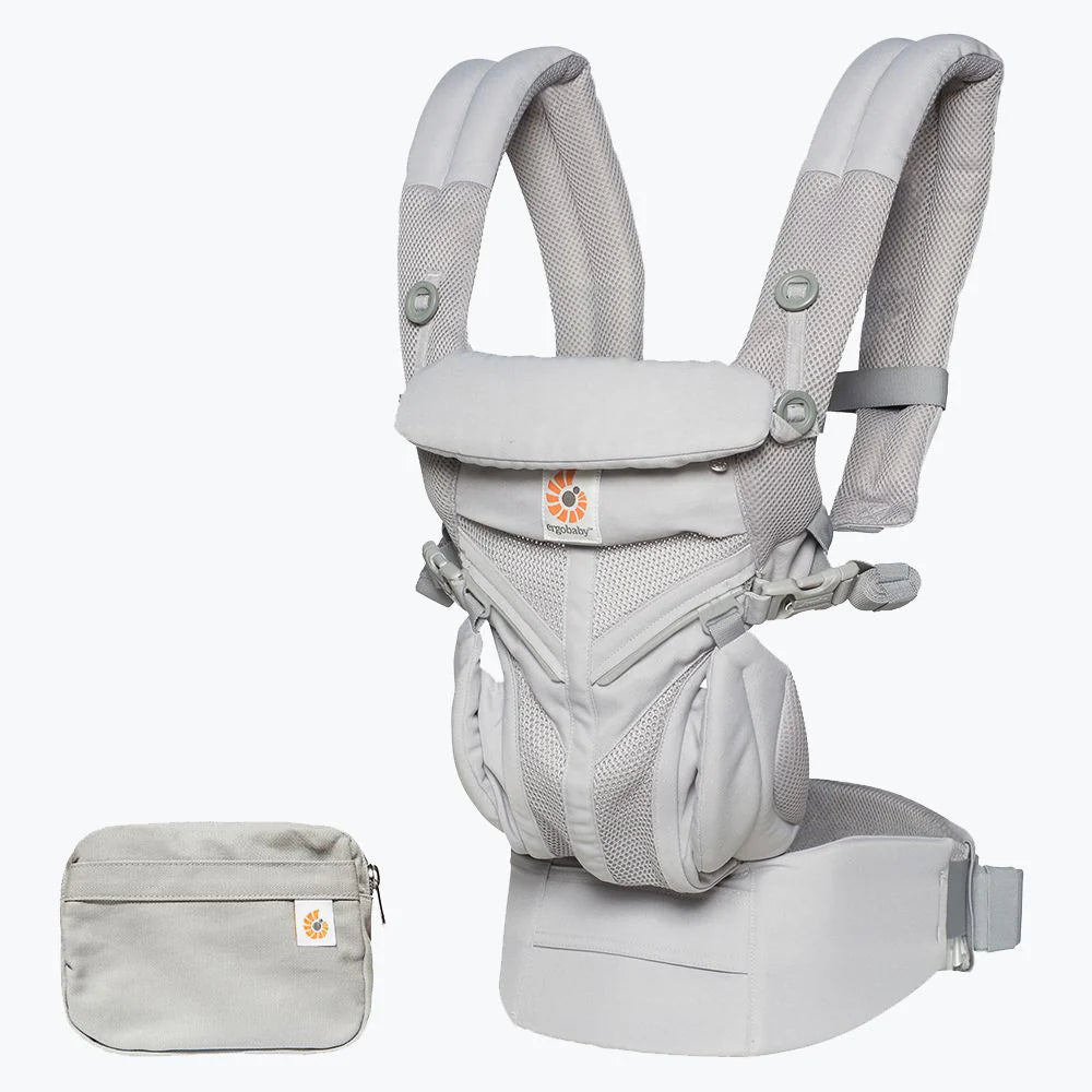 Ergobaby Omni 360 Cool Air Mesh Baby Carrier-Pearl Grey