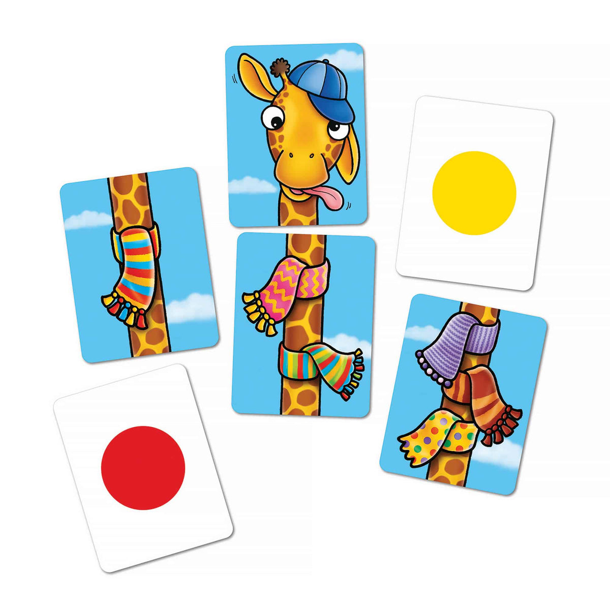 Orchard Toys Giraffes In Scarves Game