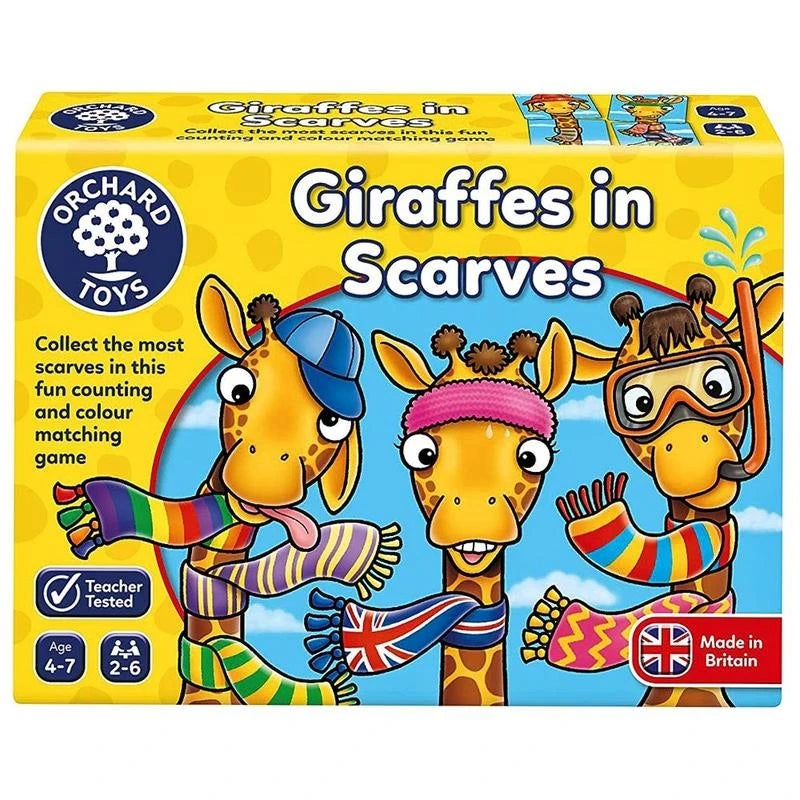 Orchard Toys Giraffes In Scarves Game