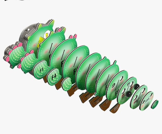 Eugy Cardboard Model Kit Cactus